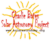 Charlie Bates Solar Astronomy Project/Sunlit Earth!